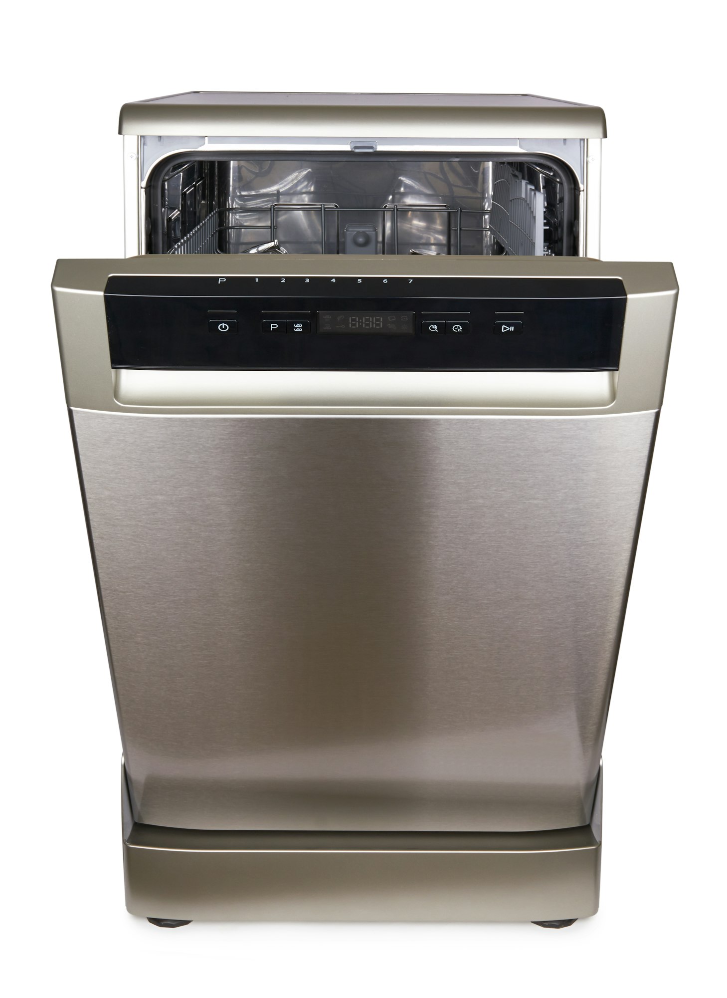 Dishwasher machine isolated